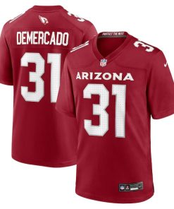 Emari Demercado Arizona Cardinals Nike Team Game Jersey -  Cardinal