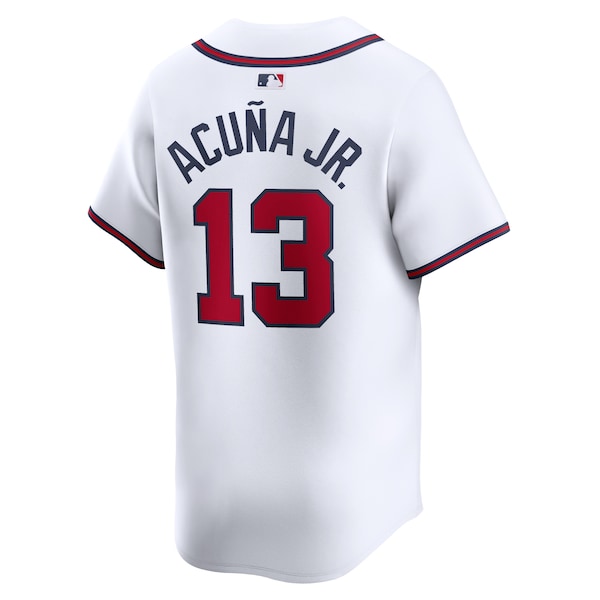 Ronald Acu?a Jr. Atlanta Braves Nike Home Limited Player Jersey - White - Image 3