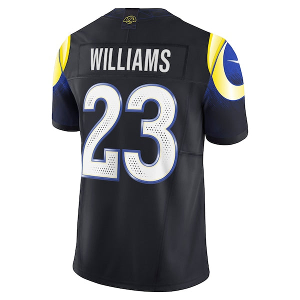 Kyren Williams Los Angeles Rams Nike 2025 Rivalries Collection Limited Jersey - Midnight Blue - Image 3