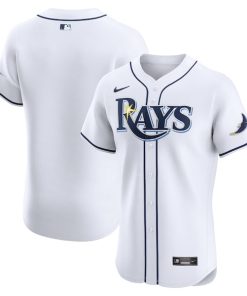 Tampa Bay Rays Nike Home Elite Jersey - White