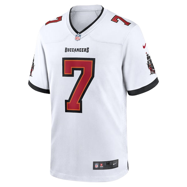Bucky Irving Tampa Bay Buccaneers Nike Game Jersey - White - Image 2