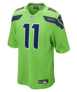 Alternative view of Jaxon Smith-Njigba Seattle Seahawks Nike  Game Jersey - Neon Green
