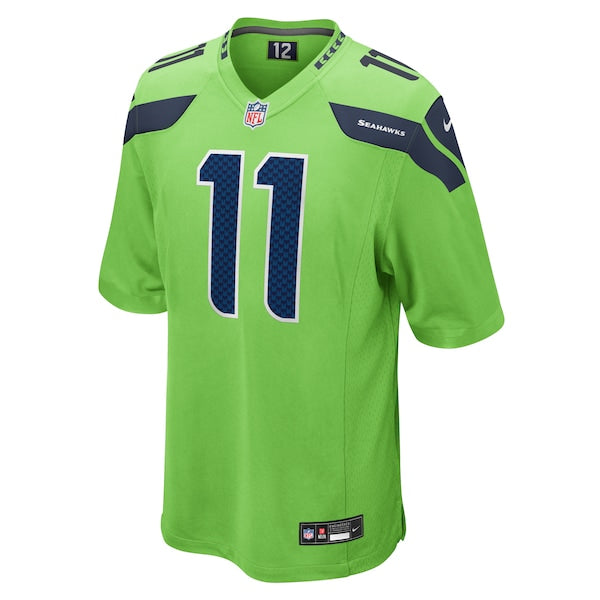 Jaxon Smith-Njigba Seattle Seahawks Nike Game Jersey - Neon Green - Image 2