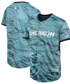 American League New York Yankees Nike Youth 2023 MLB All-Star Game Limited Jersey - Teal