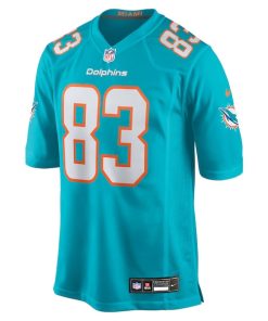 Alternative view of Darren Waller Miami Dolphins Nike Team Game Jersey -  Aqua