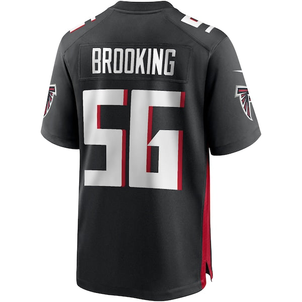 Keith Brooking Atlanta Falcons Nike Game Retired Player Jersey - Black - Image 3