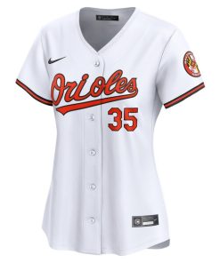 Alternative view of Adley Rutschman Baltimore Orioles Nike Women's Home Limited Player Jersey - White