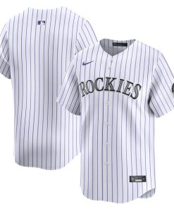Colorado Rockies Nike Home Limited Player Jersey - White