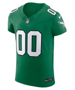 Alternative view of Philadelphia Eagles Nike 2nd Alternate Vapor F.U.S.E. Elite Custom Jersey - Kelly Green