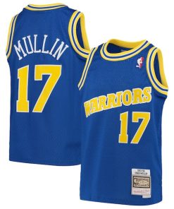 Chris Mullin Golden State Warriors Youth 1993/94 Hardwood Classics Swingman Jersey - Royal
