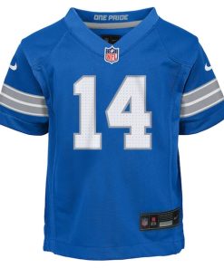 Alternative view of Amon-Ra St. Brown Detroit Lions Nike Preschool Player Game Jersey - Blue