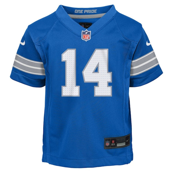 Amon-Ra St. Brown Detroit Lions Nike Preschool Player Game Jersey - Blue - Image 2