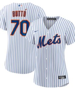 Jose Butto New York Mets Nike Women's Home Replica Jersey - White