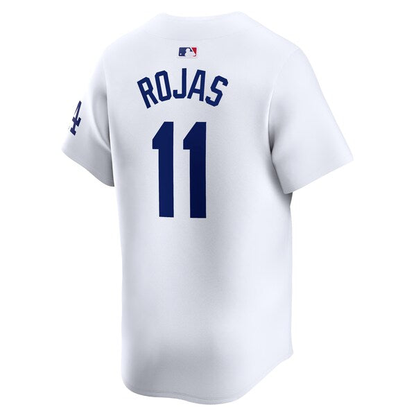 Miguel Rojas Los Angeles Dodgers Nike Home Limited Player Jersey - White - Image 3