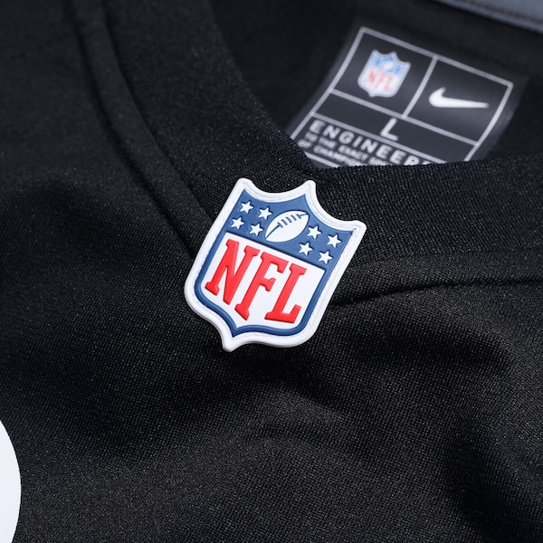 Patrick Queen Pittsburgh Steelers Nike Game Jersey - Black - Image 5
