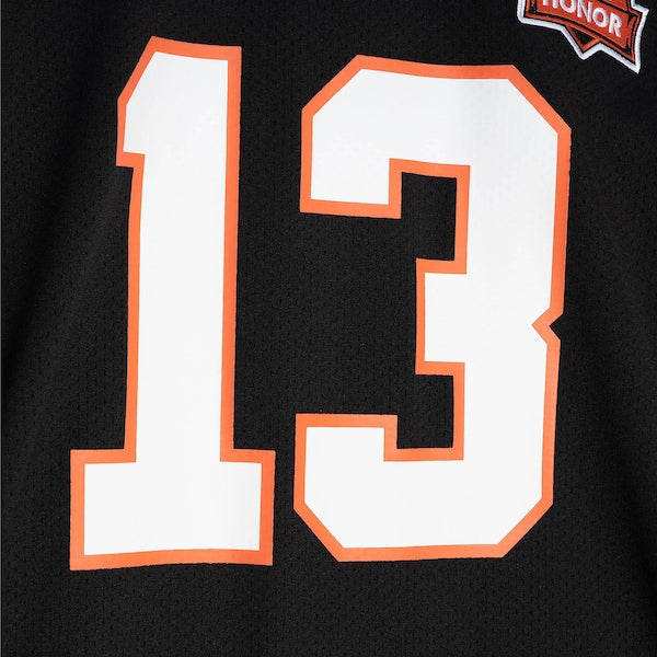 Ken Riley Cincinnati Bengals 1981 Authentic Throwback Retired Player Jersey - Black - Image 4