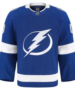 Alternative view of Tampa Bay Lightning  Home Authentic Pro Custom Jersey - Blue