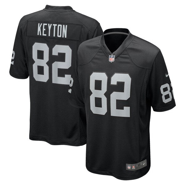 Ramel Keyton Las Vegas Raiders Nike Team Game Jersey - Black