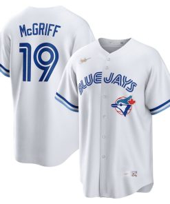Fred McGriff Toronto Blue Jays Nike Cooperstown Collection 2023 Hall of Fame Inline Replica Jersey - White