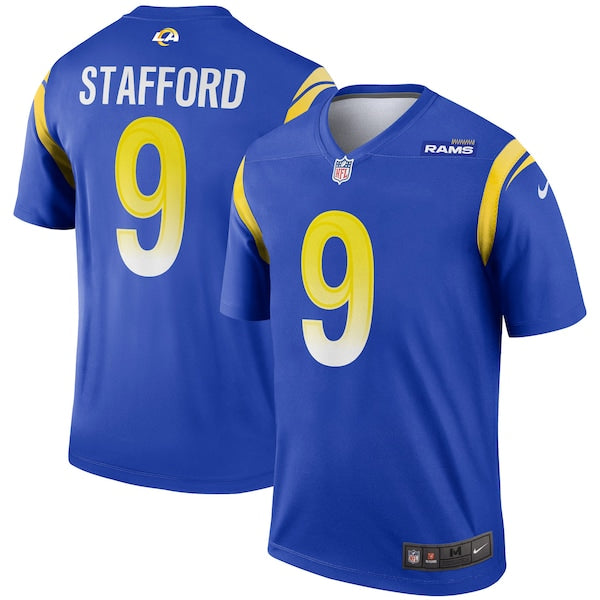 Matthew Stafford Los Angeles Rams Nike Legend Jersey - Royal/White - Image 2