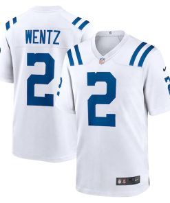 Carson Wentz Indianapolis Colts Nike Game Jersey - White/Royal