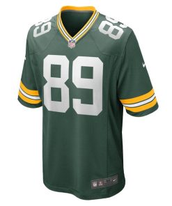 Alternative view of Ben Sims Green Bay Packers Nike Team Game Jersey -  Green
