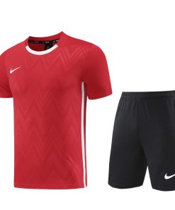 Nike Short Sleeve Training Jersey Set-ND06- Red/White