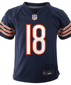 Alternative view of Caleb Williams Chicago Bears Nike Toddler Game Jersey - Navy