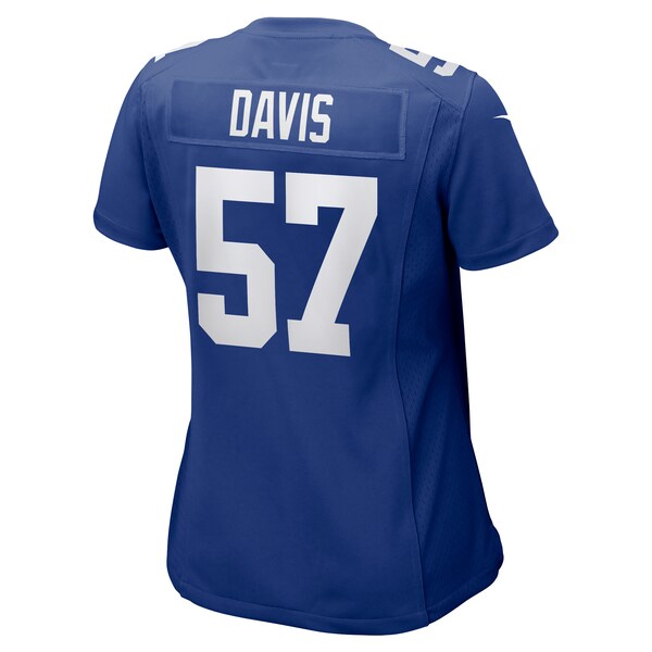 Jarrad Davis New York Giants Nike Women's Team Game Jersey - Royal - Image 3