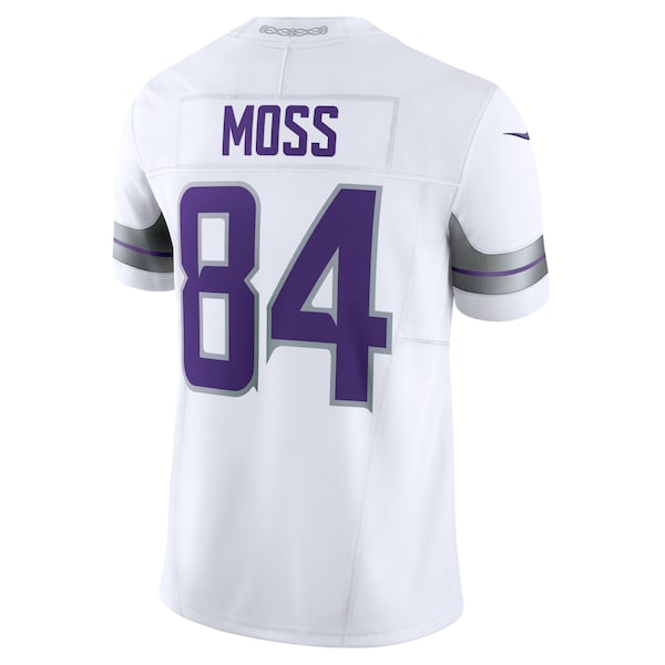 Randy Moss Minnesota Vikings Nike Alternate Vapor F.U.S.E. Retired Player Limited Jersey - White - Image 3