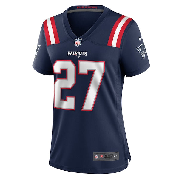 Marcellas Dial Jr. New England Patriots Nike Women's Game Jersey - Navy - Image 4