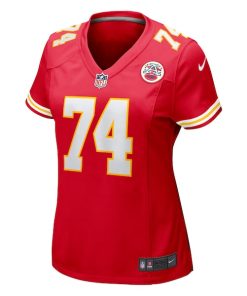 Alternative view of Jawaan Taylor Kansas City Chiefs Nike Women's Game Player Jersey - Red
