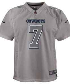 Alternative view of Trevon Diggs Dallas Cowboys Nike Youth Atmosphere Game Jersey - Gray