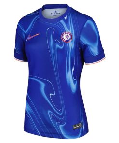 Alternative view of Chelsea Nike Women's 2024/25 Home Replica Jersey - Blue