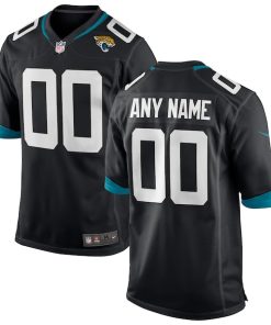 Jacksonville Jaguars Nike Custom Game Jersey - Black