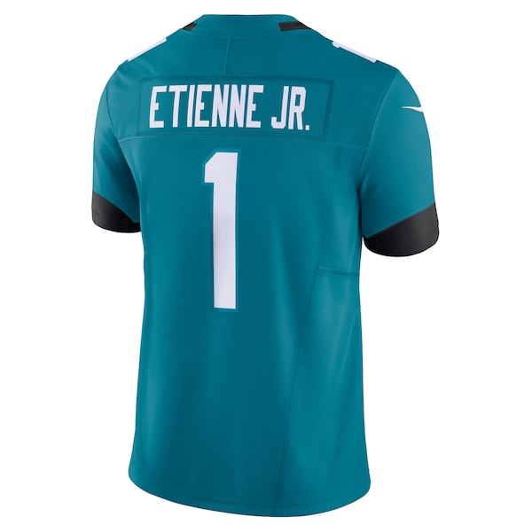 Travis Etienne Jacksonville Jaguars Nike Vapor F.U.S.E. Limited Jersey - Teal - Image 3