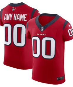 Houston Texans Nike Alternate Vapor F.U.S.E. Elite Custom Jersey - Red