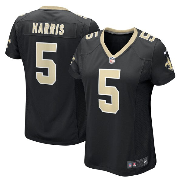 Will Harris New Orleans Saints Nike Women's Game Jersey - Black - Image 3