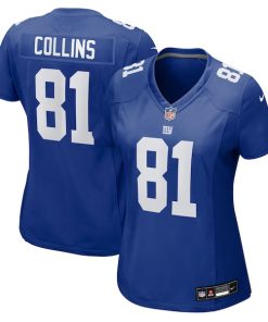 Beaux Collins New York Giants Nike Women's Team Game Jersey -  Royal