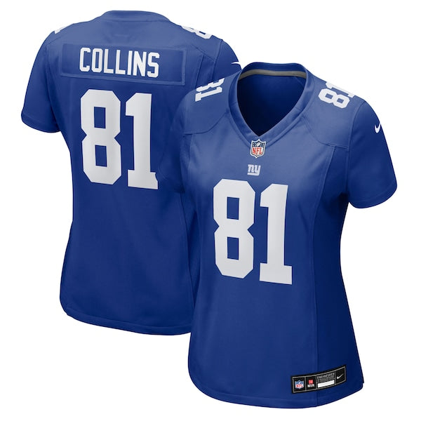 Beaux Collins New York Giants Nike Women's Team Game Jersey - Royal