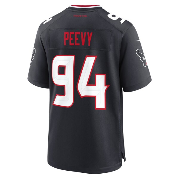 Jayden Peevy Houston Texans Nike Team Game Jersey - Navy - Image 3