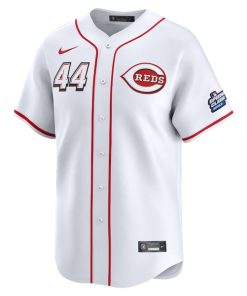 Alternative view of Elly De La Cruz Cincinnati Reds Nike 2025 MLB Speedway Classic Home Replica Jersey - White