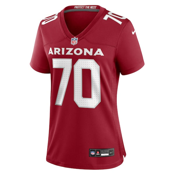 Paris Johnson Jr. Arizona Cardinals Nike Women's Game Jersey - Cardinal - Image 3