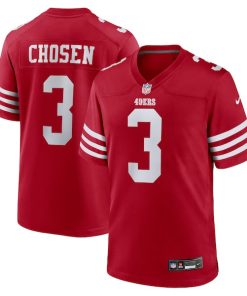 Robbie Chosen San Francisco 49ers Nike Team Game Jersey -  Scarlet