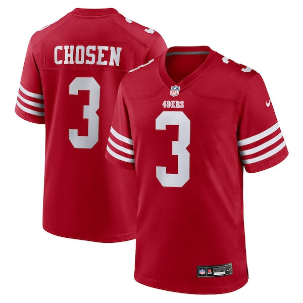 Robbie Chosen San Francisco 49ers Nike Team Game Jersey - Scarlet