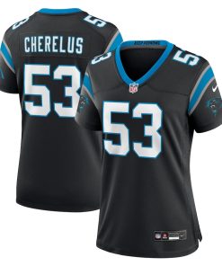 Claudin Cherelus Carolina Panthers Nike Women's Team Game Jersey -  Black