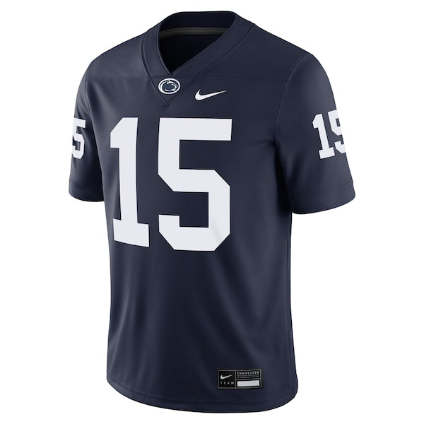 Men's Nike Drew Allar Navy Penn State Nittany Lions NIL Football Game Jersey - Image 2