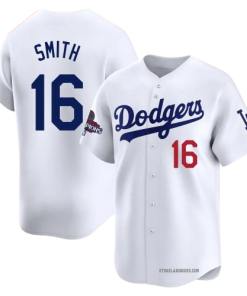 Will Smith Los Angeles Dodgers Nike 2025  World Series Champions Limited Jersey - White