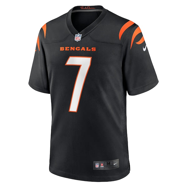 Boomer Esiason Cincinnati Bengals Nike Retired Player Jersey - Black/Orange - Image 3