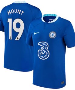 Mason Mount Chelsea Nike 2022/23 Replica Home Jersey - Blue